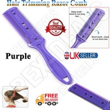 Hair Trimming Razor Comb