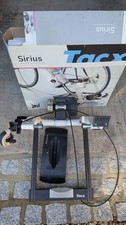 Tacx Sirius adjustable resistance turbo trainer with front wheel riser.
