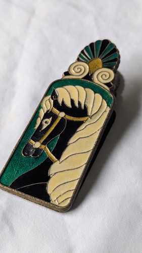 Cloisonné paper clip - paper,