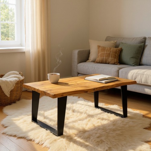 Acacia wood coffee - coffee, table