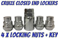 Locking Wheel Nuts S Closed M12x1.5 For Jaguar F Type S Type X Type XE XF XJ XK
