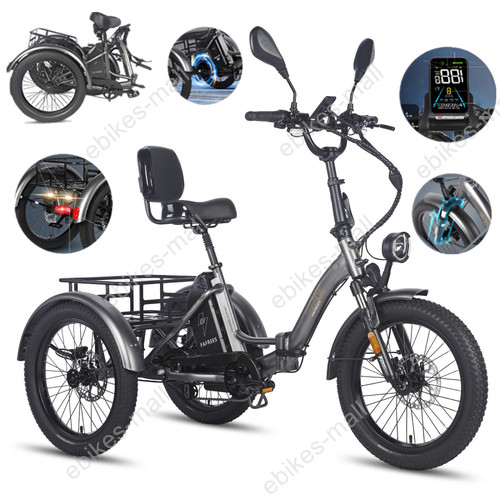 Foldable electric trike - foldable,