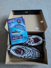 Skechers Shape-Ups With Dvd. Navy/Silver