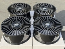 22" Wheels Rims Gloss Black