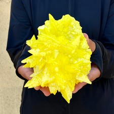 1.4LB Minerals ** LARGE NATIVE SULPHUR OnMATRIX Sicily- FREE