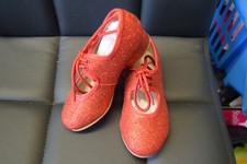 Red glitter Dorothy tap shoes - Assorted sizes