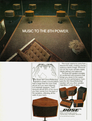 1981 bose 901 stereo - 1981,