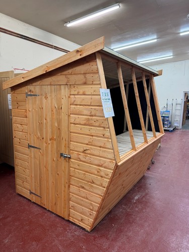 Potting shed greenhouse - potting,