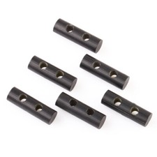 10pcs/ Pack Survival Tool Drilled Ferrocerium Toggle Flint Fire Starter 25.4mm