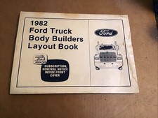 1982 Ford Truck Body Builders
