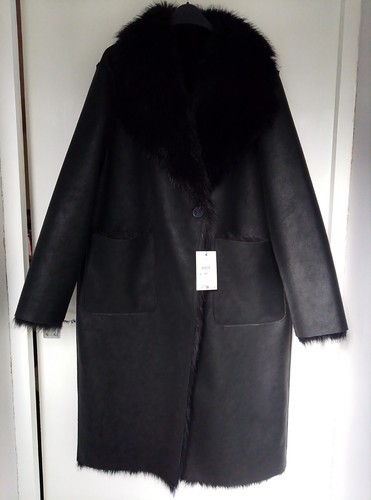 Zara black reversible - zara,