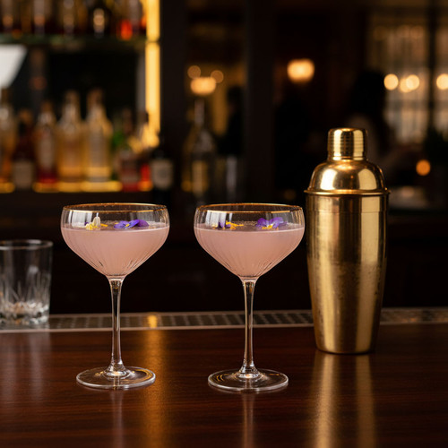 Large martini glasses 260ml - glasses,