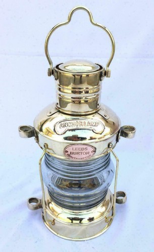 Brass anchor oil - anchor, lamp