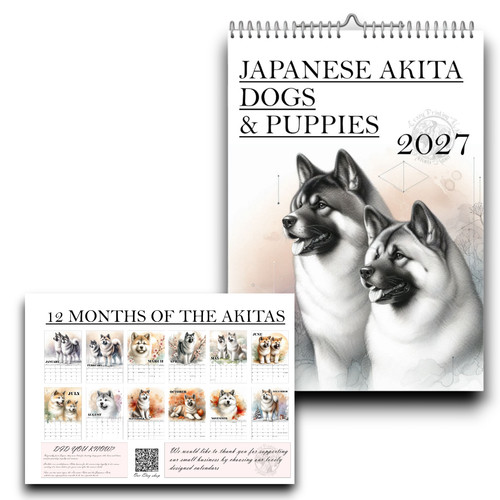 Japanese akita calendar - japanese,