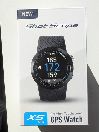 Shot scope gps golf - x5, watch