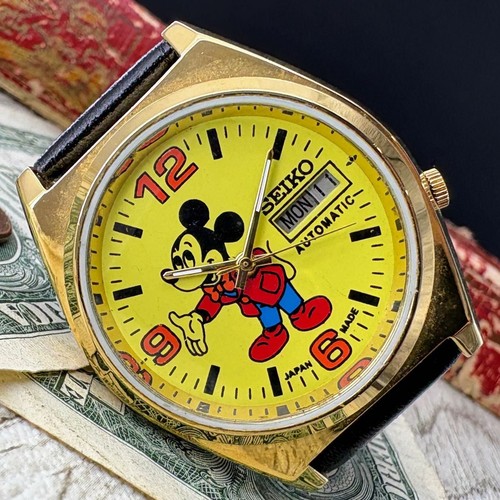 With mickey partner seiko - with, a