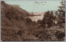 TORQUAY - Devon Ansteys Cove Postcard Posted 1905