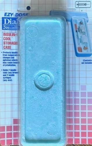 Styrofoam insulin cool storage - insulin,