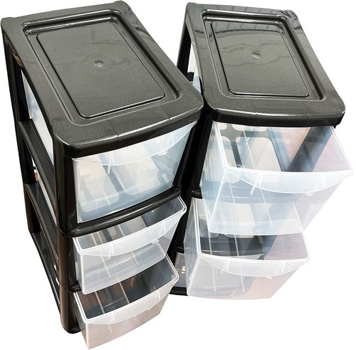 Plastic storage towers - plastic,