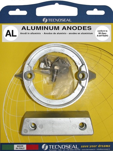 Aluminium 290 duo - aluminium, anode