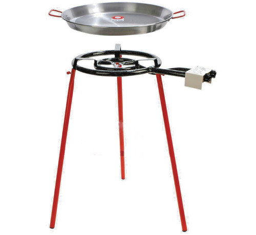 Paella set 40cm gas burner - set:,