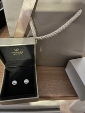 Warren James Silver Halo Stud