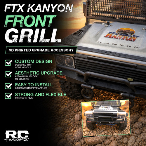 Ftx kanyon front grill scale - ftx,