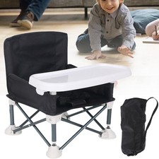Baby Booster Seat Compact Folding High Chair Children's Baby Travel Armchair NEW