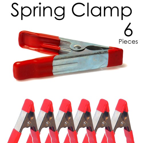 Large spring clamps set - large, 2"
