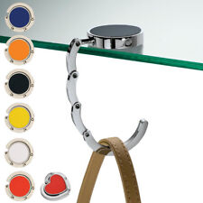 Folding Handbag Hanger Bag Clip, Handbag, Purse Holder Hook, Table Bar Hanger