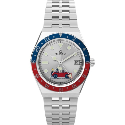 Timex peanuts gmt - x,