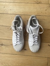adidas Superstar GS Triple White UK 10