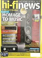 HI-FI NEWS 2023 LUXMAN L-30 CONRAD JOHNSON ART SONUS FABER HOMAGE AMATI G5 £3.99