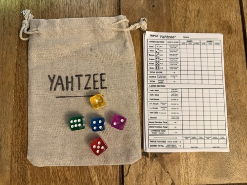 Yahtzee game brand - new,