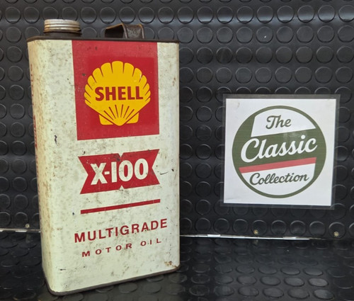 Vintage shell 100 multigrade - shell, x-100