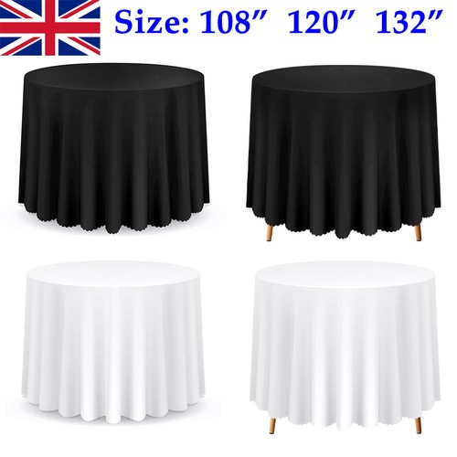 Polyester round tablecloth - round,