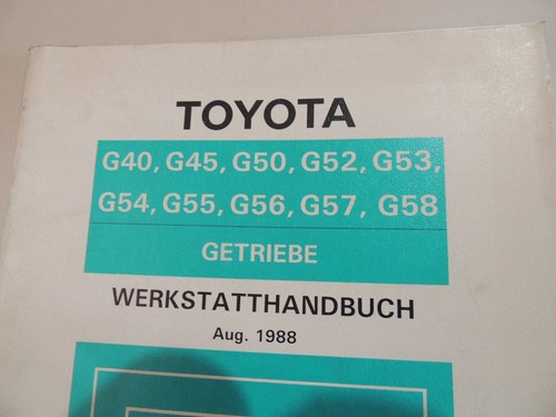 1988 toyota gearbox - 1988,
