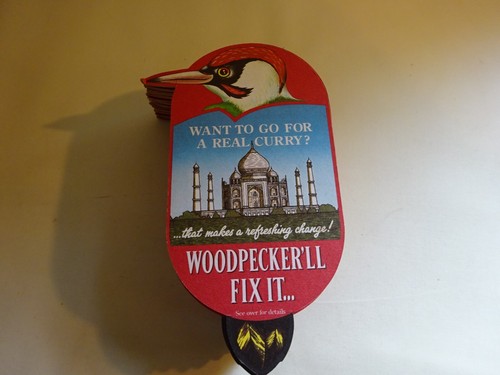 Woodpecker cider beer mats - 5,