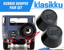 Fit Toyota Land Cruiser FJ40 FJ45 HJ45 BJ45 BJ43 BJ46 Rubber Bumper Pair 2pcs