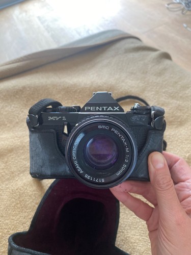 Pentax mv1 camera old - camera, and