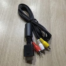 Sony PS1 PS2 AV TV Cable (Red