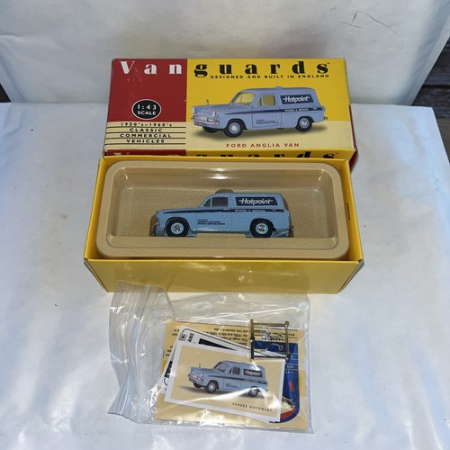 Vanguards ford anglia van - 1:43,
