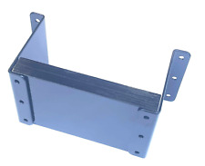 BLACK Fixed Mounted Outboard Motor Bracket  Powder Coated (No Pad ) 150x150mm