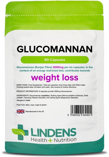 Glucomannan konjac fibre - glucomannan,