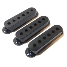 Black single coil guitar