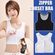 Bandage Chest Binder Zip Up