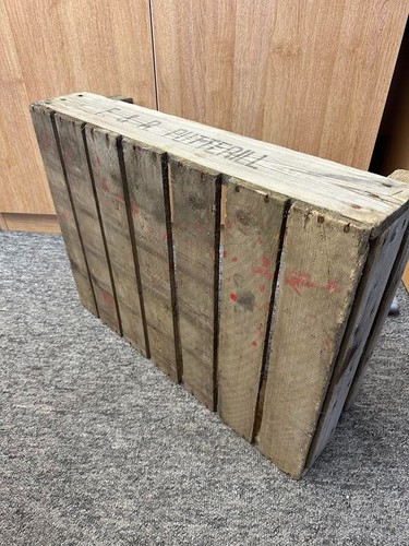 Vintage wooden potato chitting - wooden,