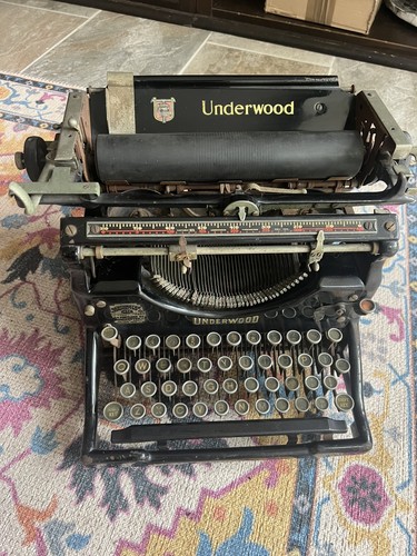 Antique vintage underwood - antique,