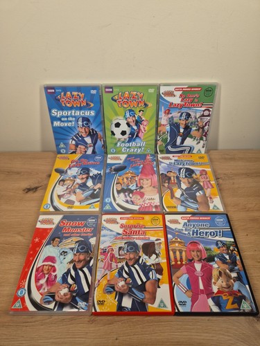 Lazytown dvd massive - dvd, bundle