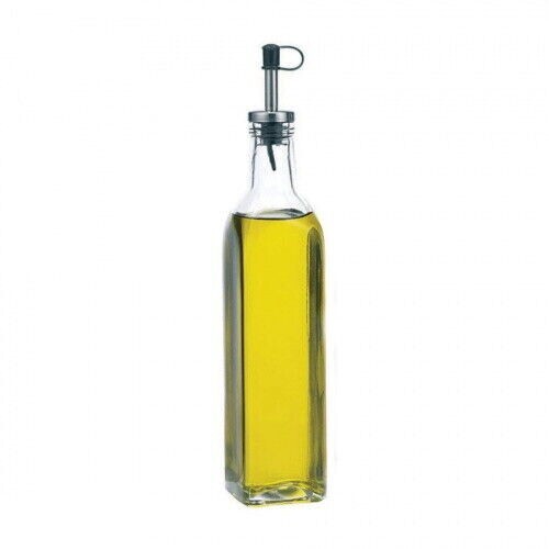 Clear glass olive oil - olive,